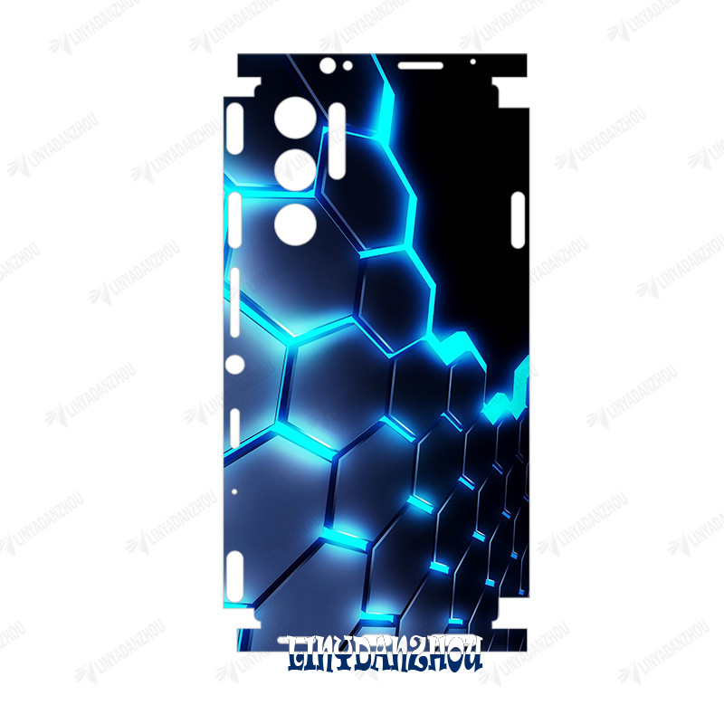 Garskin Pelindung HP Colorful Full Cover Decal Skin For ZTE Red Magic 9 8Spro Back Film Cover Protec