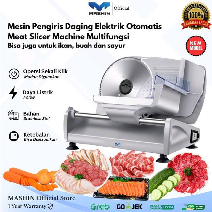 Mesin Pemotong Daging Elektrik Pengiris Pencacah Cincang Meat Slicer - Mesin Slicer