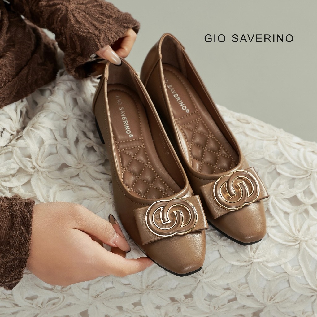 Gio Saverino Bertini Sepatu Pantofel Wanita Korea