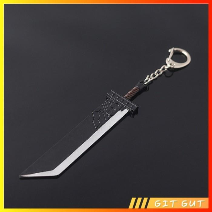 PROMO Keychain Gantungan Kunci Final Fantasy Buster Fusion Sword Collection - Buster Sword 1