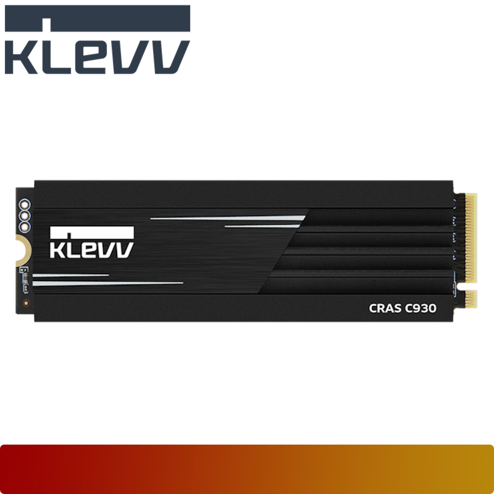 KLEVV CRAS C930 NVMe SSD PCIe 4.0 x4 Heatsink