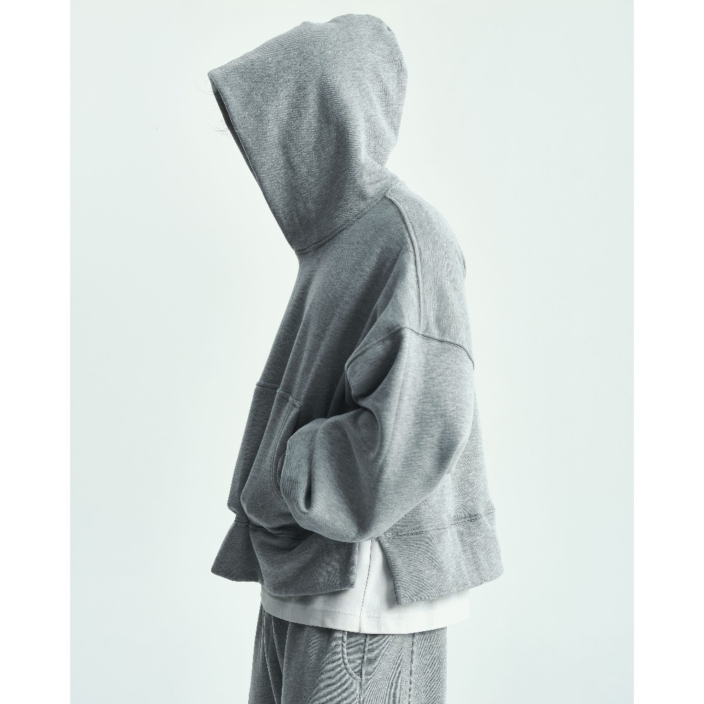 Flare Bubble Hoodie (Black, Misty, Steel Blue)