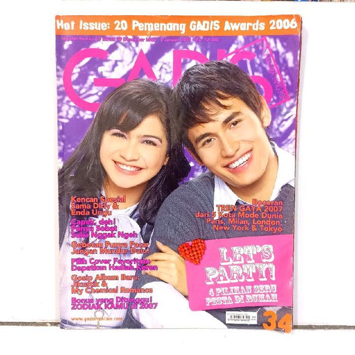 Majalah Gadis 10 Harian 29 Desember - 8 Januari 2007 : Let's party 4 pilihan seru pesta dirumah