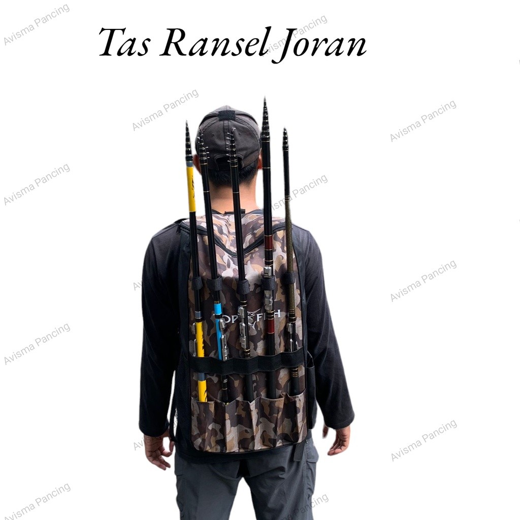 PROMO Tas Pancing Kotak Tas Ransel Tas Gendong Kotak Slot Tegek Pancing MP