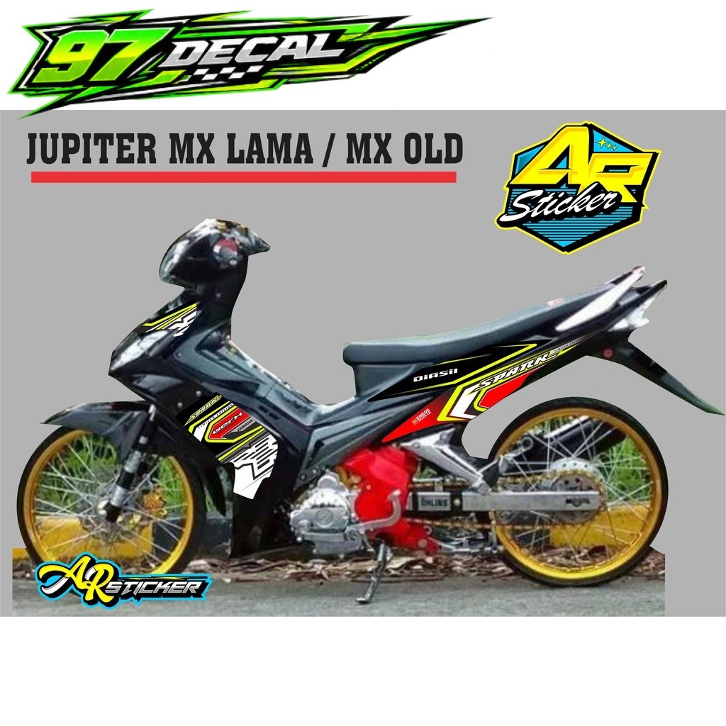 Striping Jupiter Mx Old / Striping Mx Lama / Sticker Jupiter Mx / Stripping Stiker Mx Lama / Stiker 
