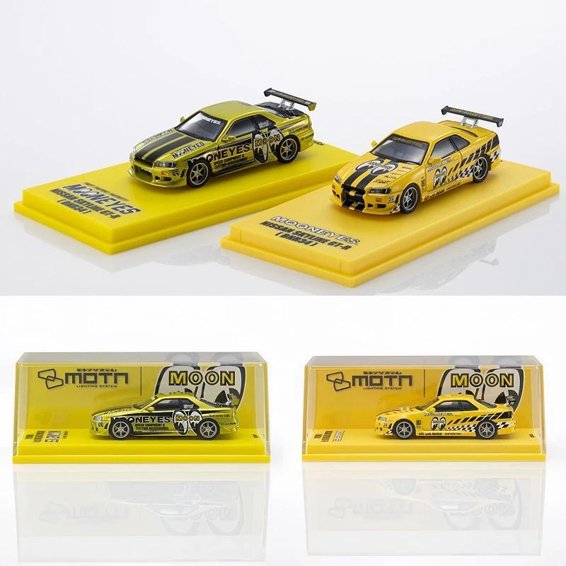 [PreSale] Kyosho 1:64 R34 MOONEYES Diecast Model Car