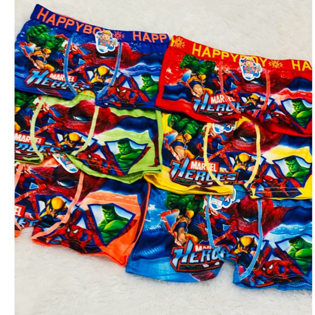 6PCS BOXER ANAK GROSIR MURAH BRANDED HARGA 6PCS /CD BALITA DAN ANAK/ CELANA DALAMA ANAK LAKI-LAKI BE