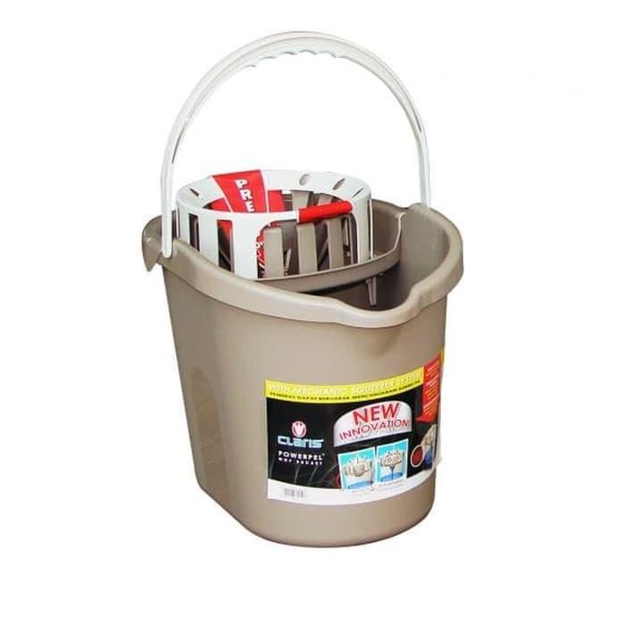 Claris 3111 Ember Pel Powerpel Mop Bucket 13 Liter Plastik