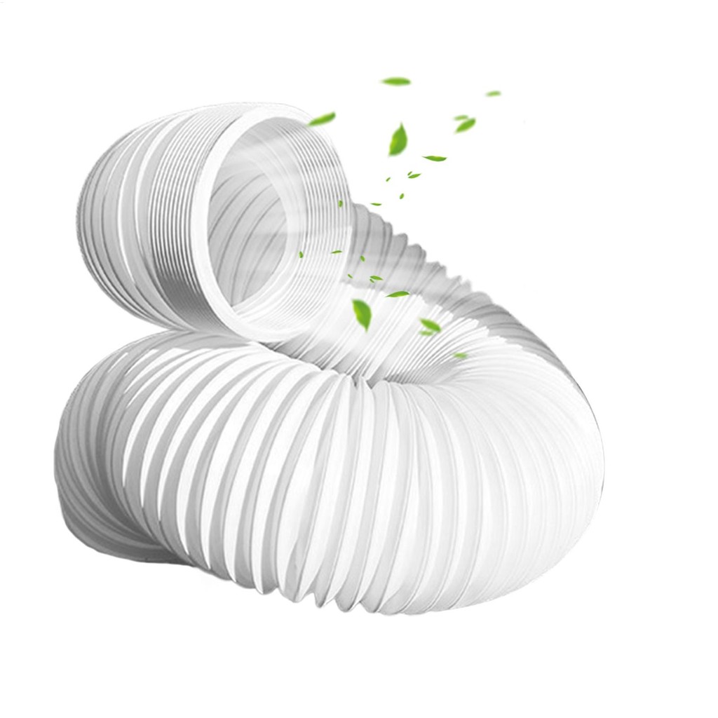 AC Exhaust Hose AC Exhaust Vent Hose Adjustable Length High Strength Tube Part Portable Flexible Con