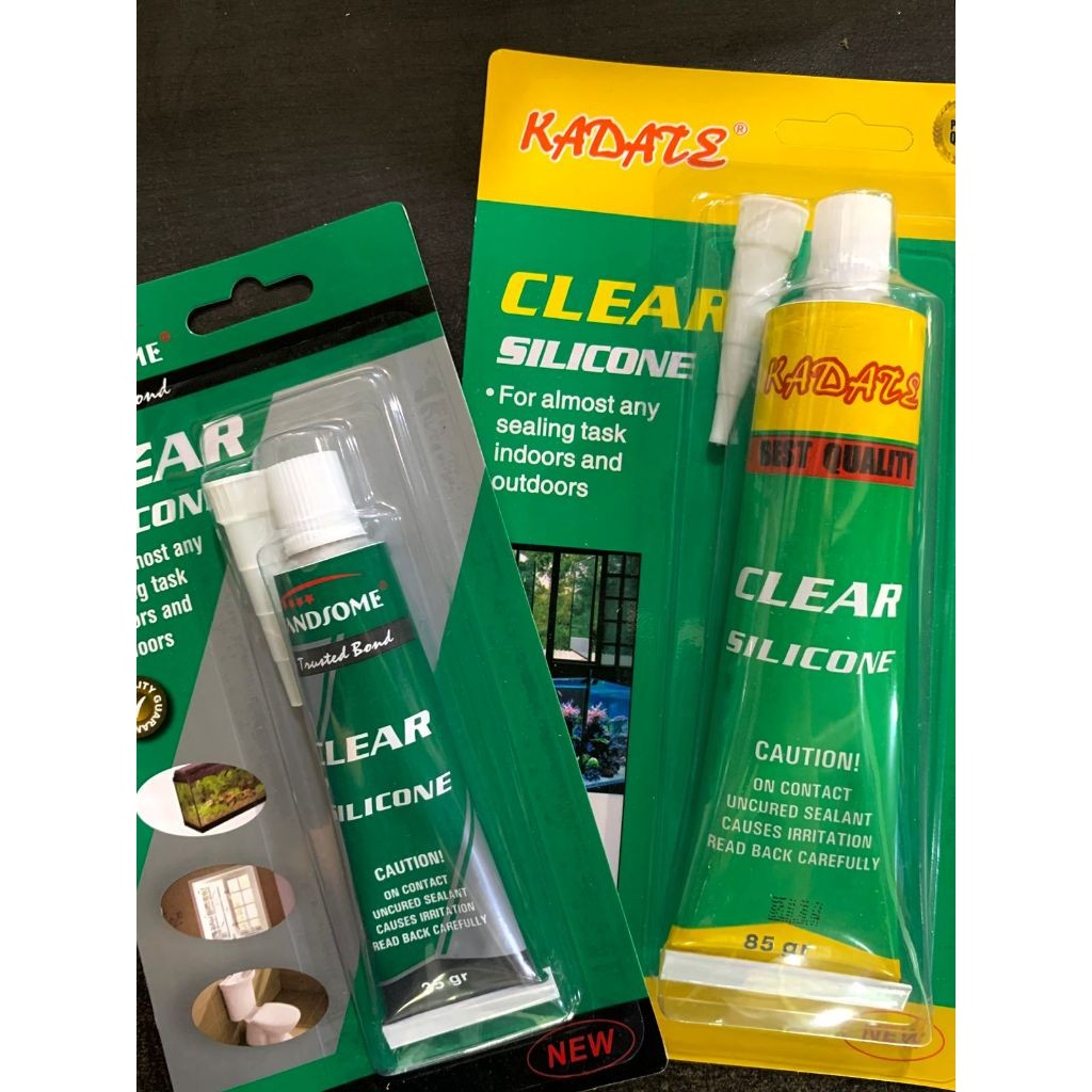 Murah Lem Kaca Lem Akuarium Sealant Odol Kecil/Besar