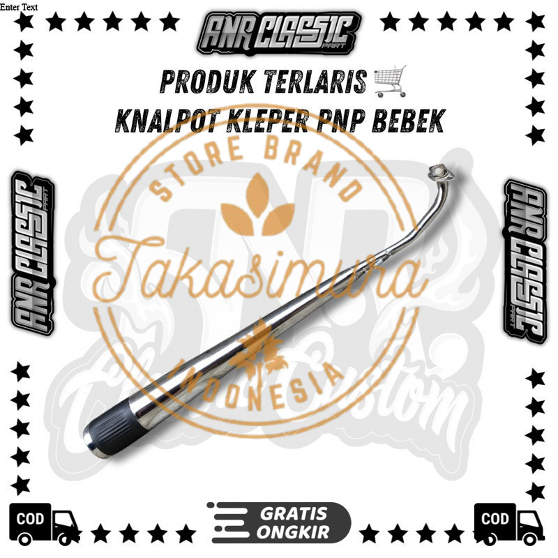 AJM - KNALPOT KLEPER NALPOT KLEPER PNP HONDA ASTREA GRAND LEGENDA ASTREA PRIMA STAR HONDA WIN