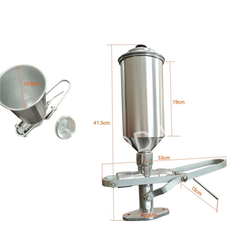 Squeeze Filling Jam Filling Machine Squeeze Filling Manual Jam Filling 1.8L Filling Machine Spanish 