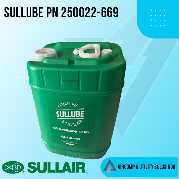 Oli Kompresor Sullube PN 250022-669 Sullair Rotary Compressor Fluid