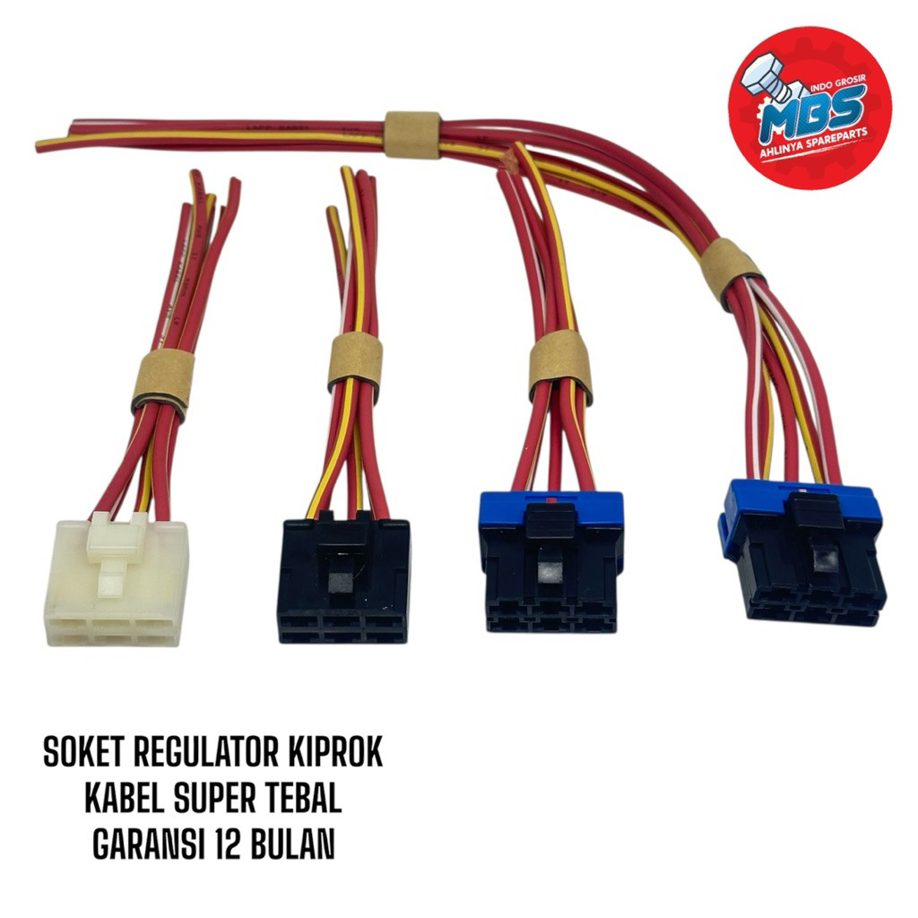 ORI SOKET REGULATOR KIPROK KABEL 3MM ORI R25 MT25 TIGER VERZA N MAX AEROX LAXSI X SABRE CB150 cbr dl