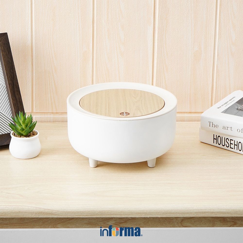 Informa 2 ltr Tempat Penyimpanan Serbaguna Dengan Tutup Push Kotak Serbaguna Wadah Simpan Storage Bo