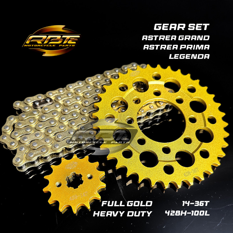 OTOMAX GEAR GIR SET GIR PAKET ASTREA GRAND LEGENDA ASTREA PRIMA 14T 35T