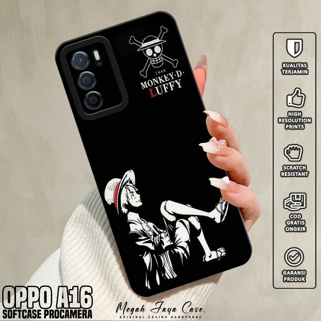 Case Oppo A16 - Casing Oppo A16 Motif OP - Silikon Hp Oppo A16 - Softcase Hp Oppo A16 - Kondom Hp OP