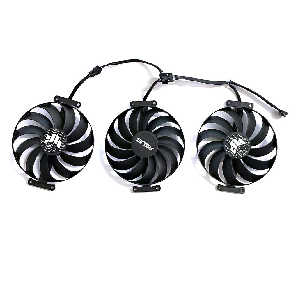 UKGF 7PIN T129215SU CF1010U12D 6800XT FAN For ASUS Radeon RX 6950XT 6900XT 6800 6700 XT TUF OC GAMIN