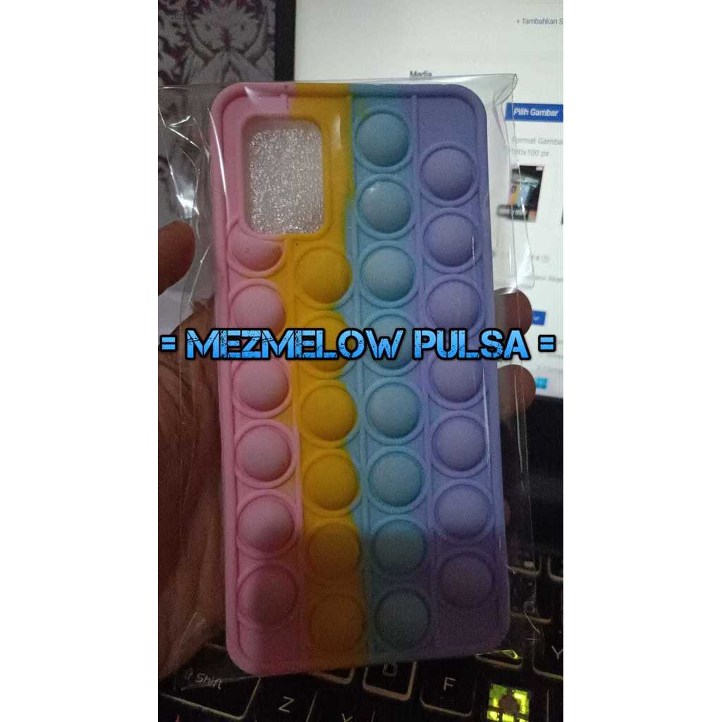 Case Lembut Soft Case Pop it Rainbow Silicone Soft Case SAMSUNG A51 / SAMSUNG A31