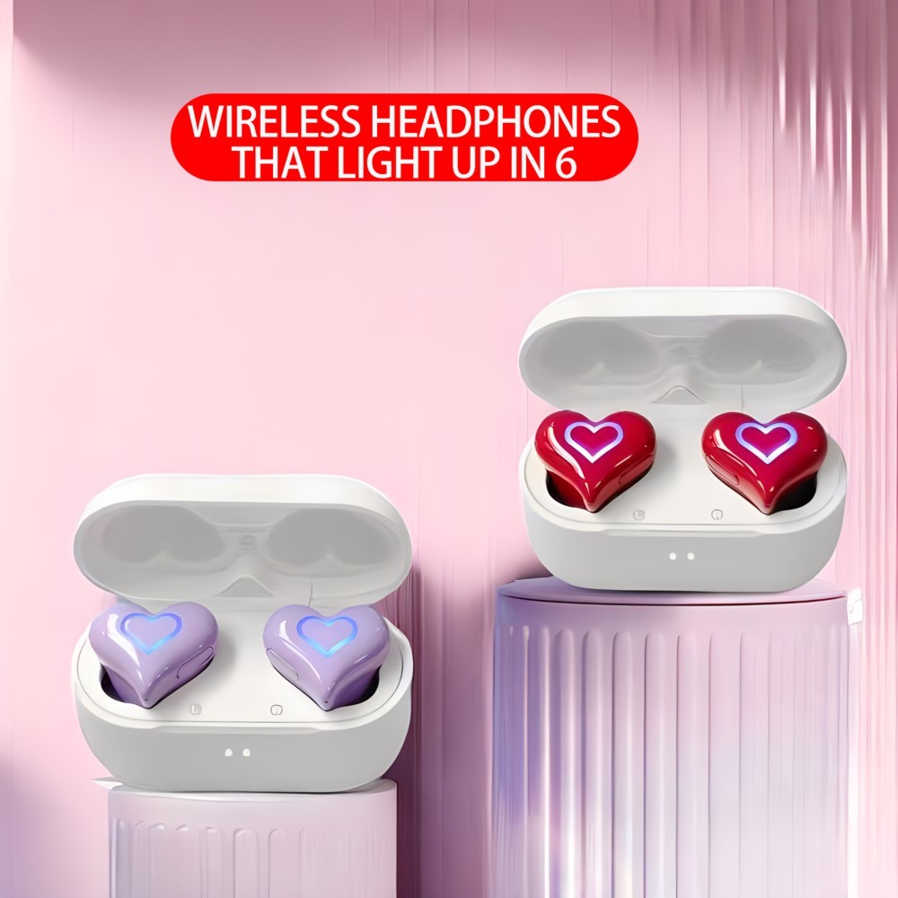 Wireless Bluetooth Headphones Cute Wireless Sports Earbuds Good Quality Headphones Beautiful Girls F