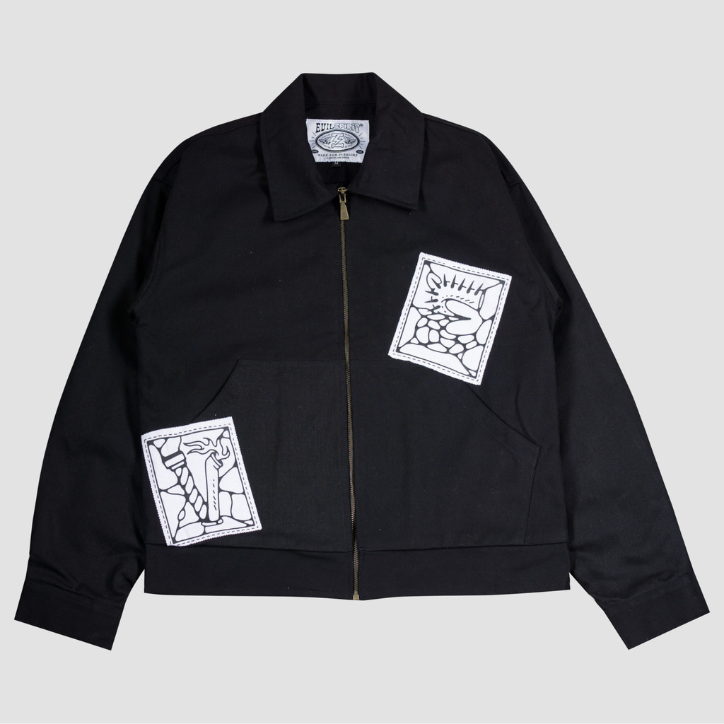 EVILSPIRIT WORK JACKET - VINE BLACK UNISEX
