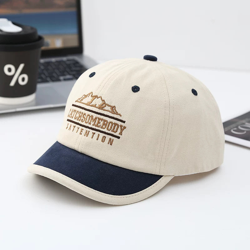 Topi bayi baseball anak laki - laki umur 1-3 tahun kombinasi