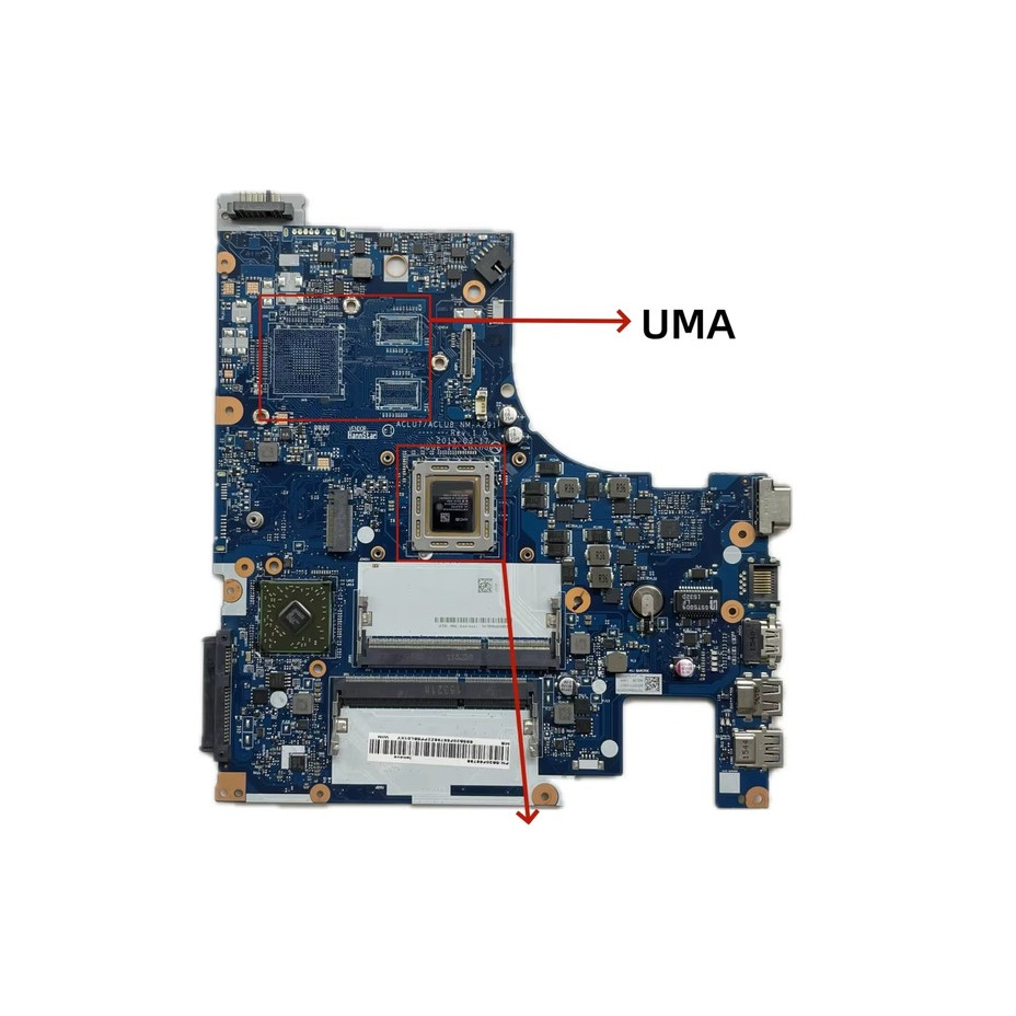 ACLU7/ACLU8 NM-A291 For Lenovo Ideapad Z50-75 G50-75M Laptop Motherboard With AMD A8-7100 A10-7300 F