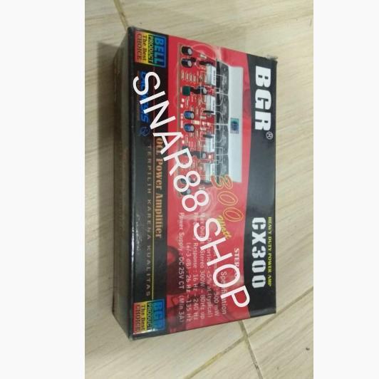 KIT POWER AMPLIFIER STEREO CX300 OCL CX 300 2X150 BGR BELL ORIGINAL