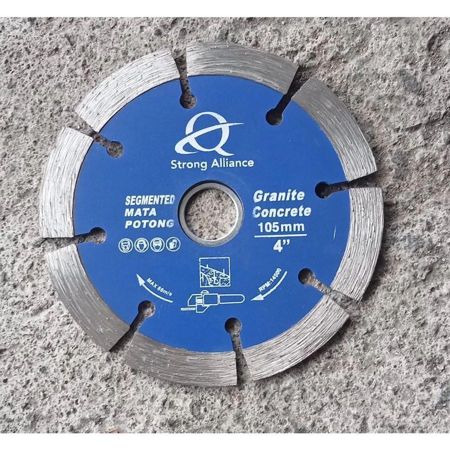 Mata potong Marmer dan Granite 4inch - Saw Blade Mata Potong Keramik Granite Diamond Wheel Kering