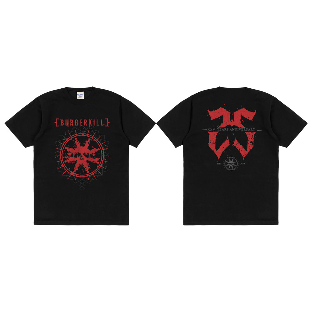 T-shirt Band Burgerkill 25th Anniversary