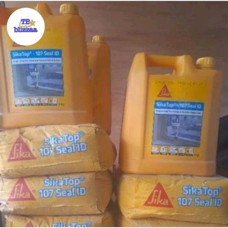 Terbaru Sika Top Set Sika Top 107 Set 25kg [20kg Semen+5kg Cairan] SikaTop 107 Plus 4kg Mortar Water