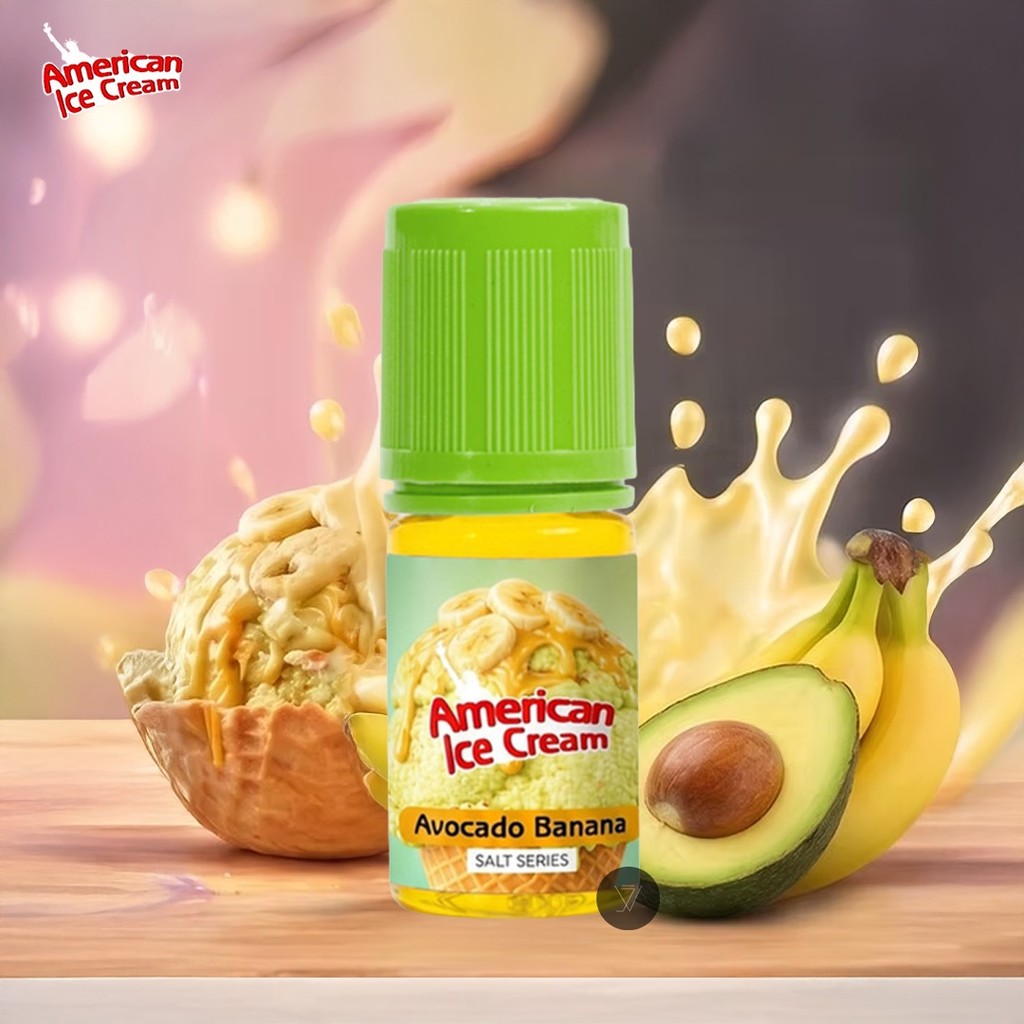 R57 American Ice Cream Avocado Banana Salt Nic 30ML