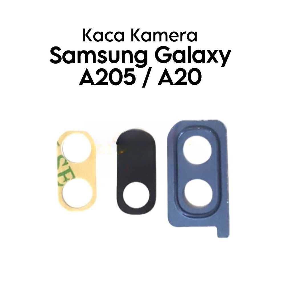 ISP.TOOLS Ring Kaca Lensa Kamera Belakang Samsung Galaxy A20 2019 / A205 / SM-A205F / SM-A205FN / SM