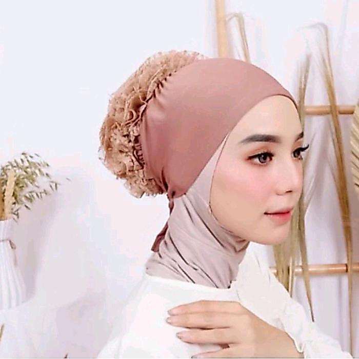 Ciput turky cepol / dalam kerudung cepol