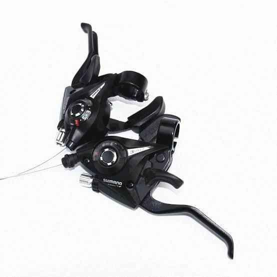 Shifter shimano 3 x 7 speed handle rem mekanik shifter 7 speed shimano
