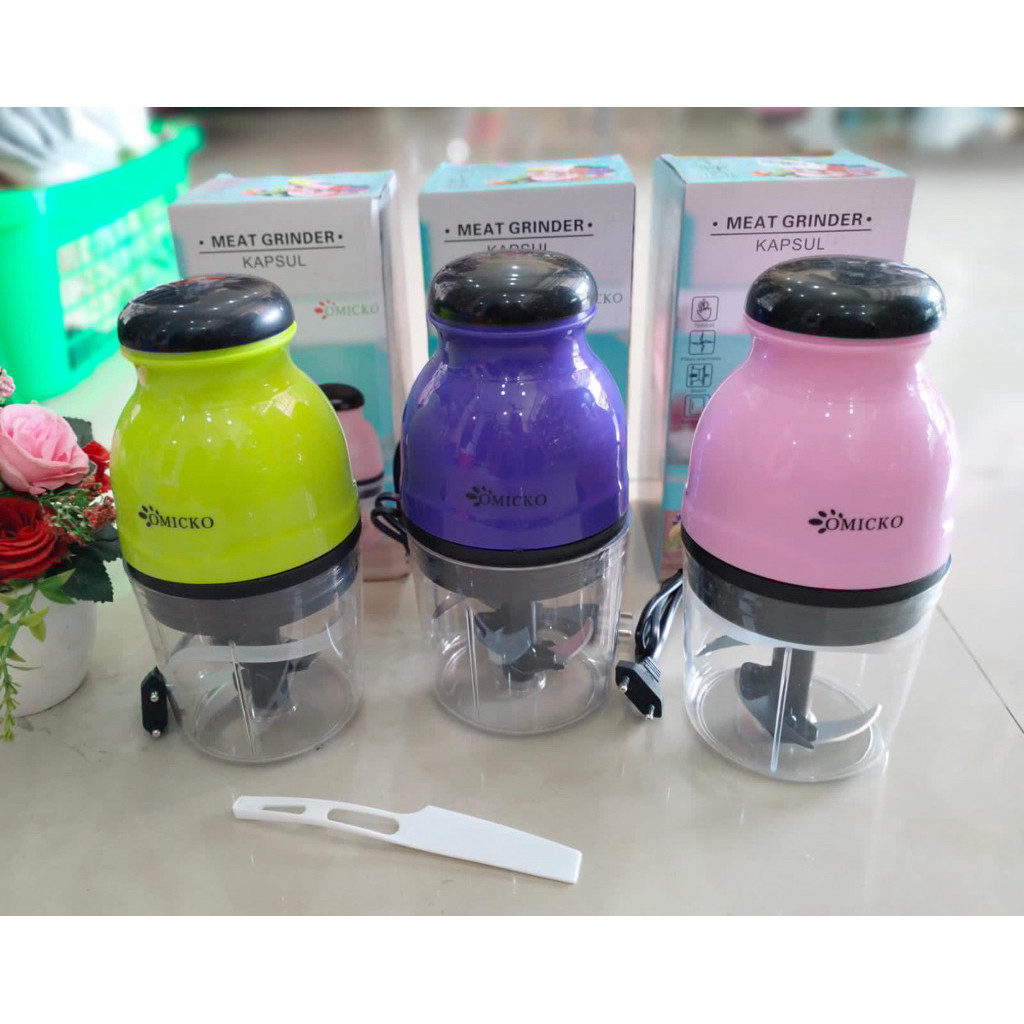 Blender kapsul Chopper Press BMW OSAKA Japan design Food processor Portable Listrik Kuat Quatre