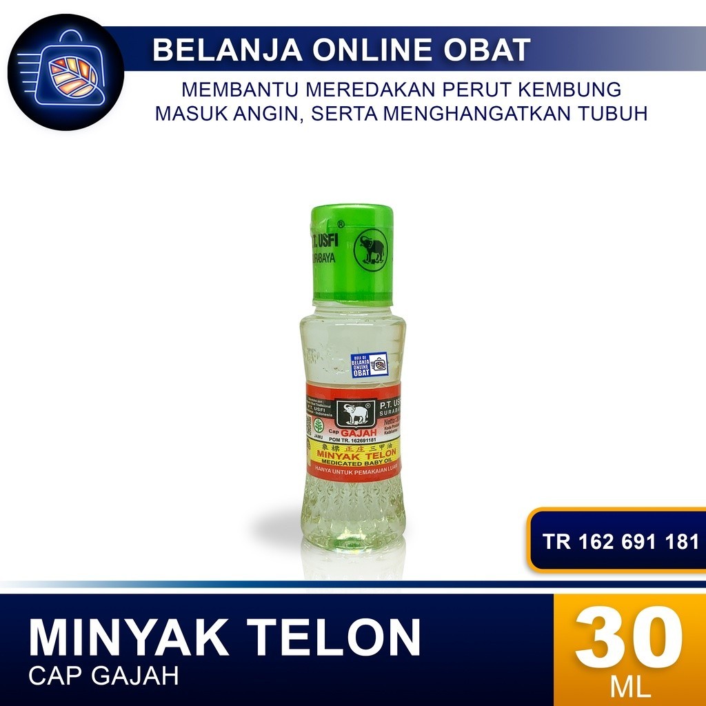 [PP] MINYAK TELON CAP GAJAH 30 ML