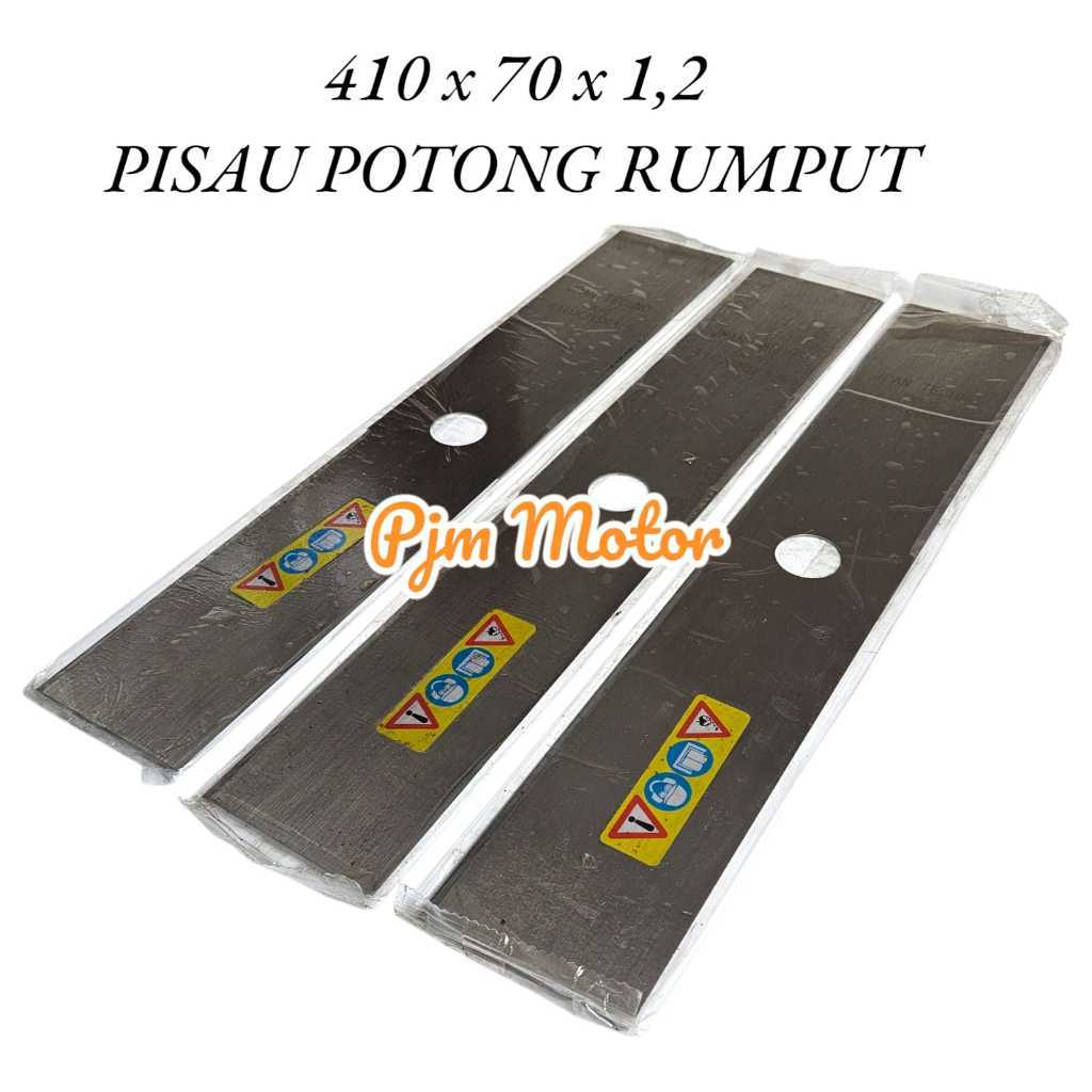 COD 410*70*1.2mm BLADE PANJANG PUTIH pisau parangan mesin potong rumput 410x70x1.2mm 41x7x1.2 mili