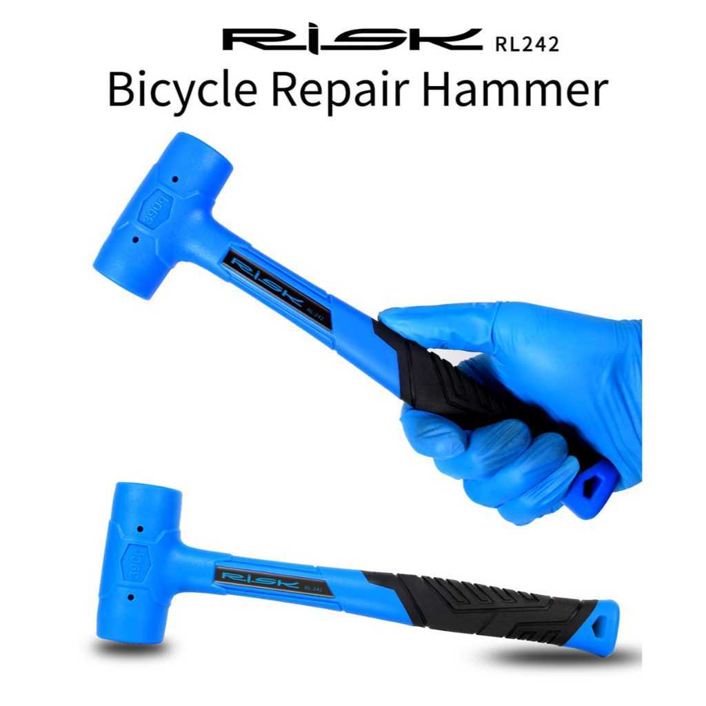 Foto Risk Palu Karet Rubber Hammer Palu Service Sepeda anti slip