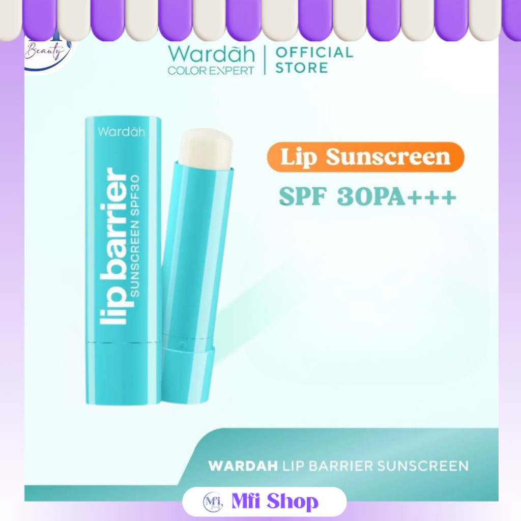 MFI - Wardah Protect + Care Lip Barrier Sunscreen SPF 30