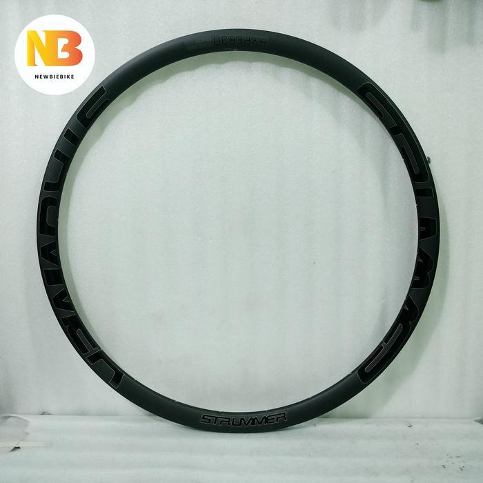 Rims Rim Velg Strummer Hyper 30 700C 30 mm 24H 28H disc Tubeless ready - 32 hole