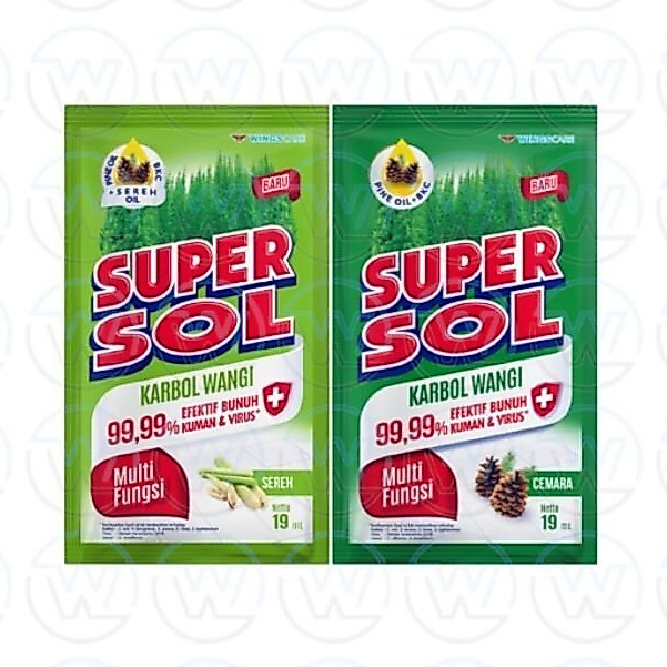 SUPERSOL SACHET 12 PCS RANDOM --
