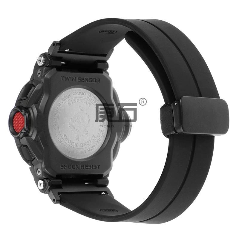 Magnetic Silicone Strap For Casio GW-9400 GW-9300 G-9400 G-9300 G-9200 GW-9200 GW-9101 GW-9102 GW- 9