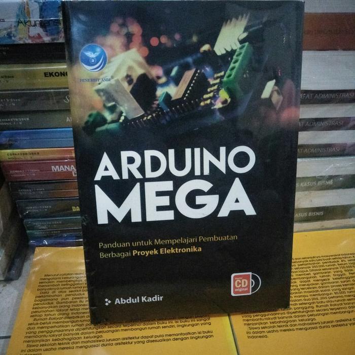 Buku ARDUINO MEGA PANDUAN UNTUK MEMPEJARI PEMBUTAN BERBAGAI PROYEK CD Original Bekas