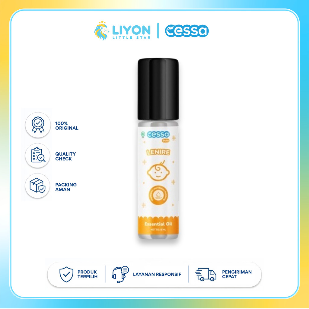 Cessa Baby Lenire 8ml Natural Essential Oil Minyak Bayi Meredakan Perut Kembung Mual Nyaman