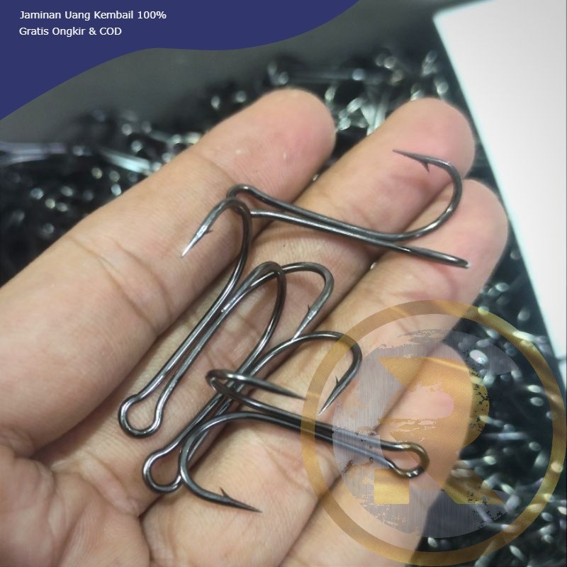 RC DOUBLE HOOK KOREA harga per 100pcs