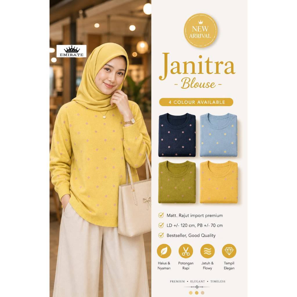 0109   JANITRA BLOUSE    by PiRooZ DAILY WEAR  // ONESTUFF