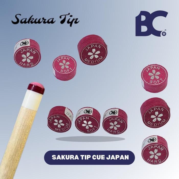 Sakura Master Tip Billiard - Master Tip - Master Tip Billiard - Tip Billiard - Cue Tip - Soft