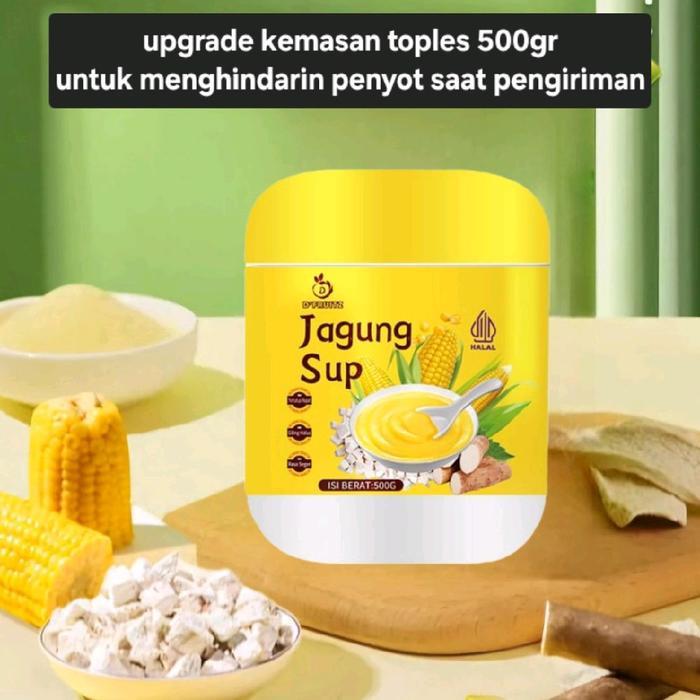Bubuk jagung 500 gr toples - toples 500gr, 1 pcs
