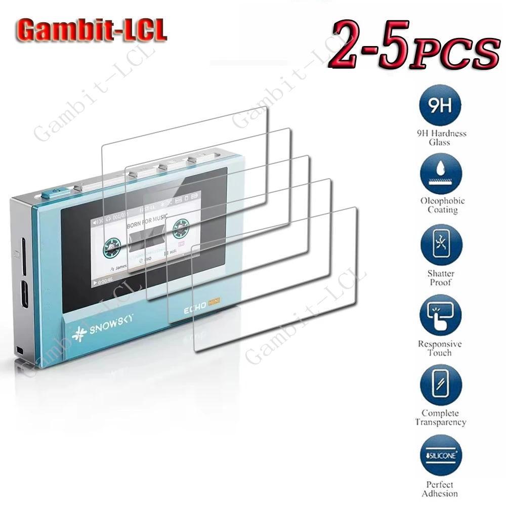 2-5PCS 9H HD Tempered Glass For SnowSky/FiiO Eo Mini  ON FiiO EoMini  Screen Protector Cover Film